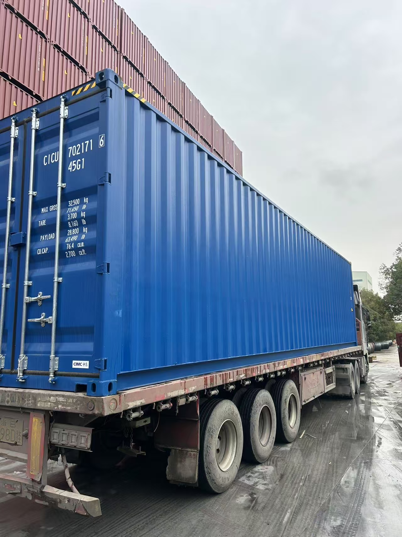 Морской контейнер CICU7021716