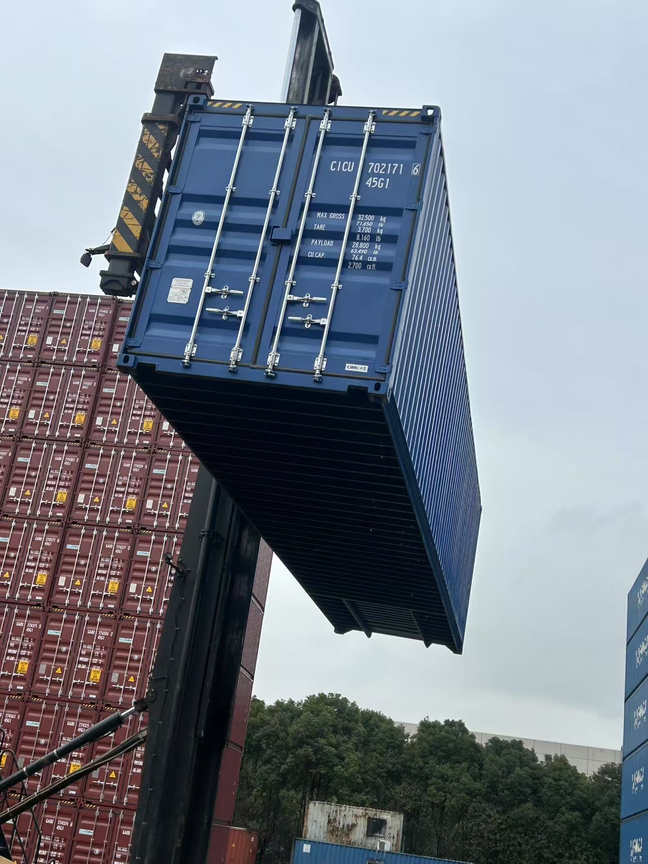 Морской контейнер CICU7021716