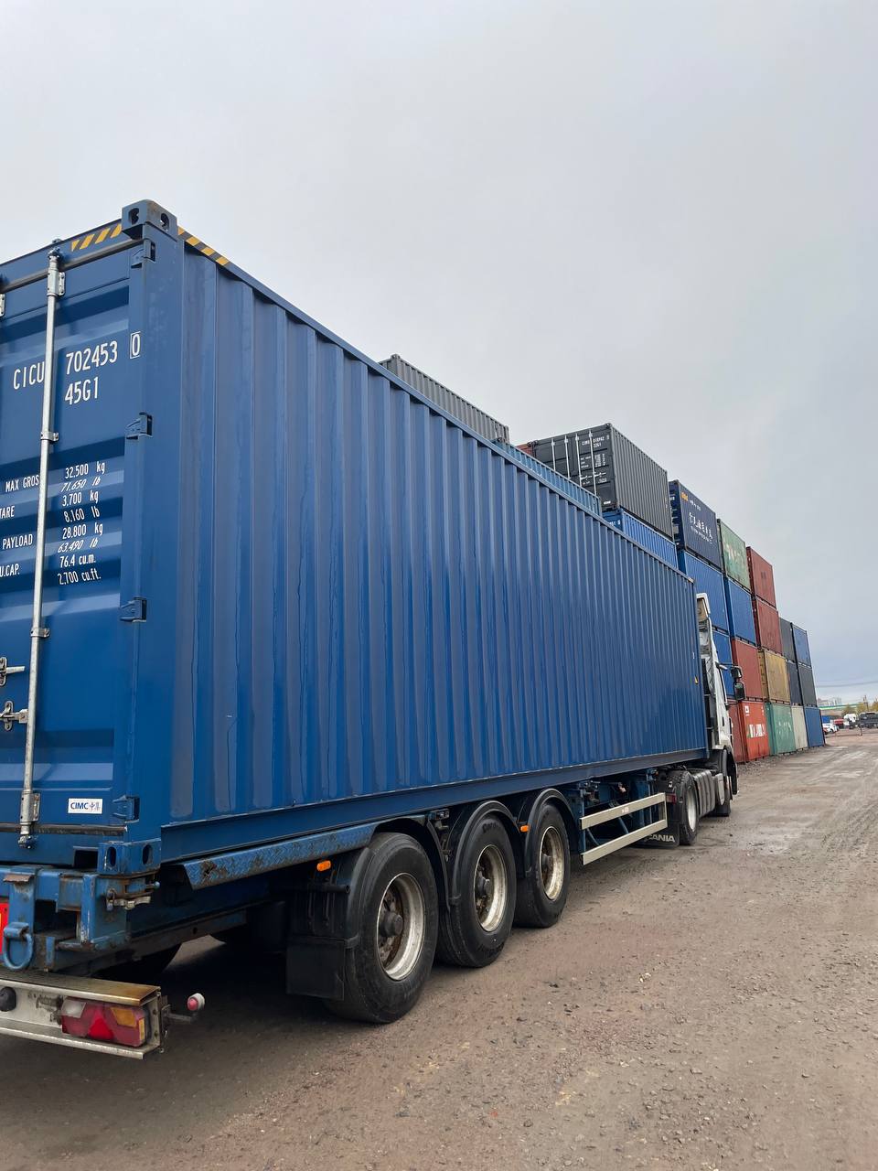 Морской контейнер CICU7024530