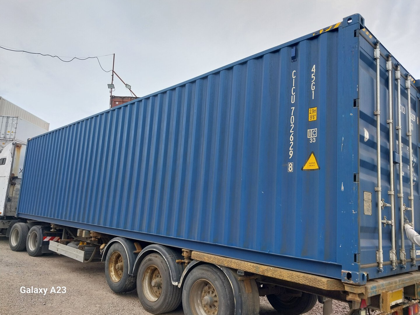 Морской контейнер CICU7026298