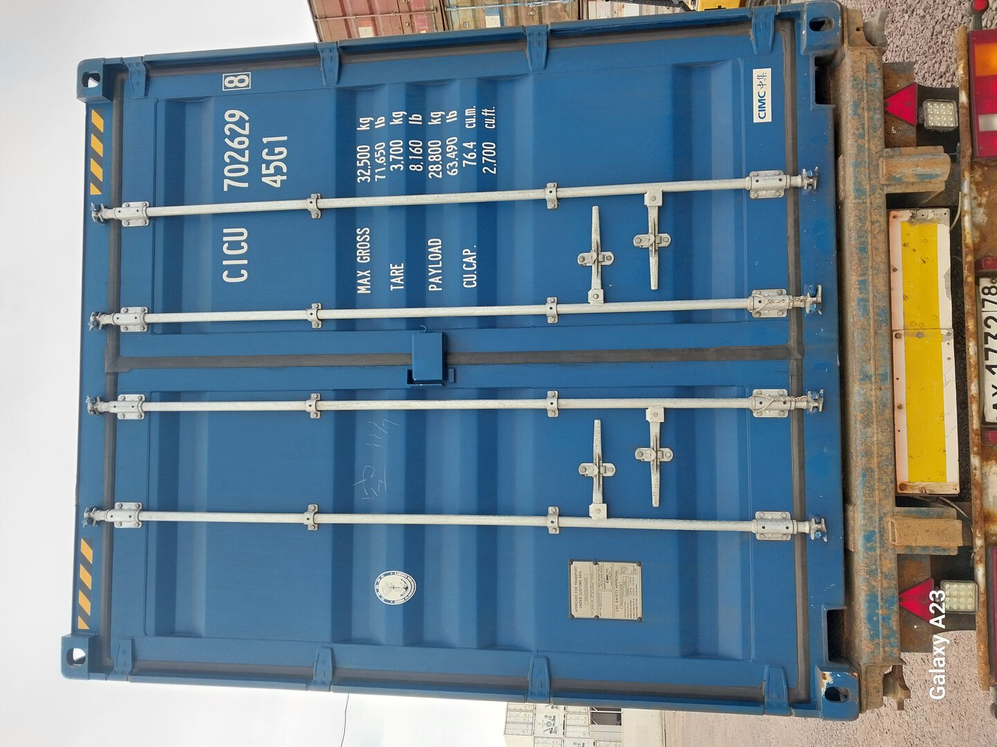 Морской контейнер CICU7026298