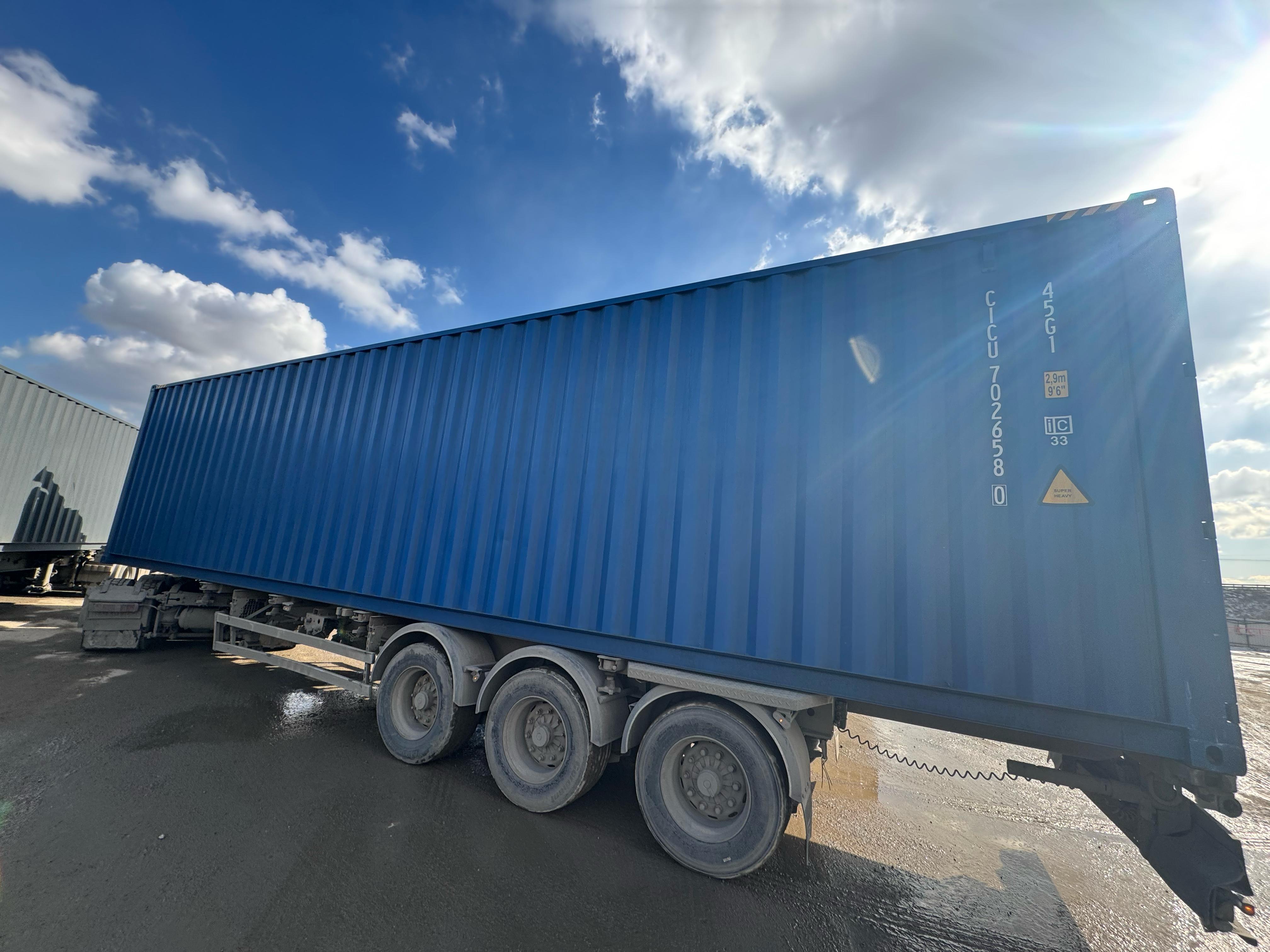 Морской контейнер CICU7026580