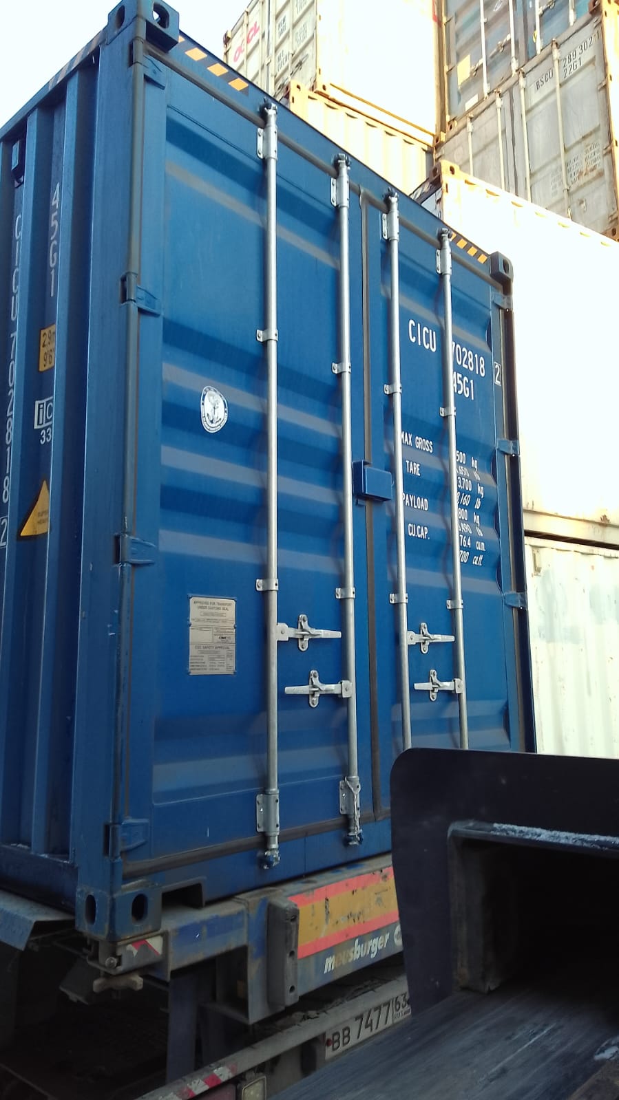 Морской контейнер CICU7028182