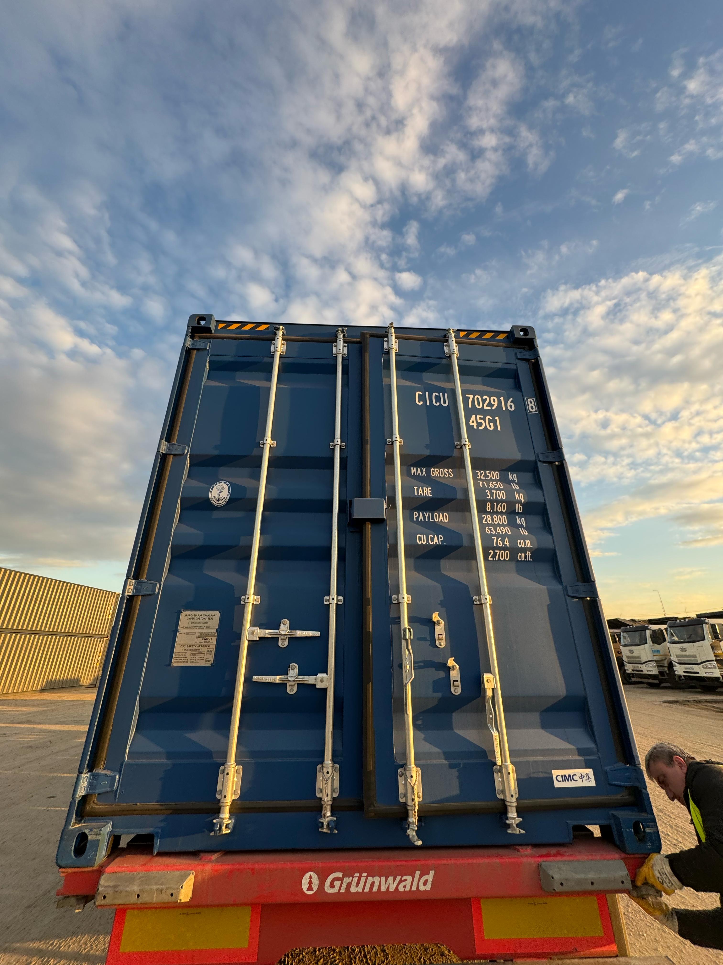 Морской контейнер CICU7029168