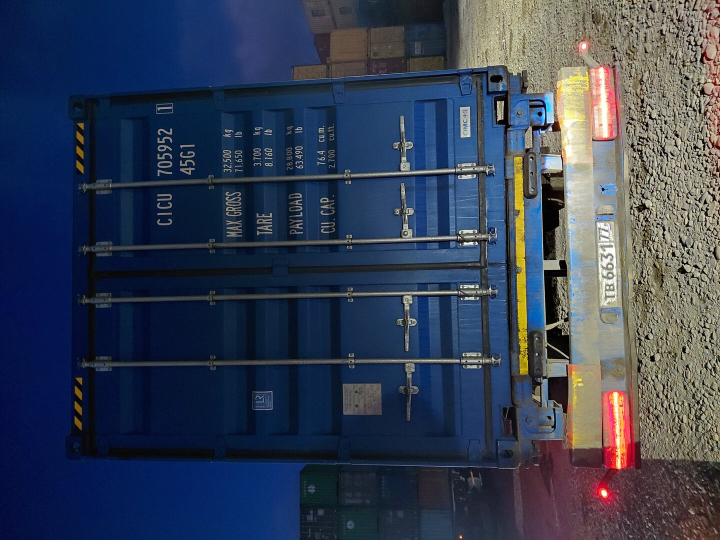 Морской контейнер CICU7059521