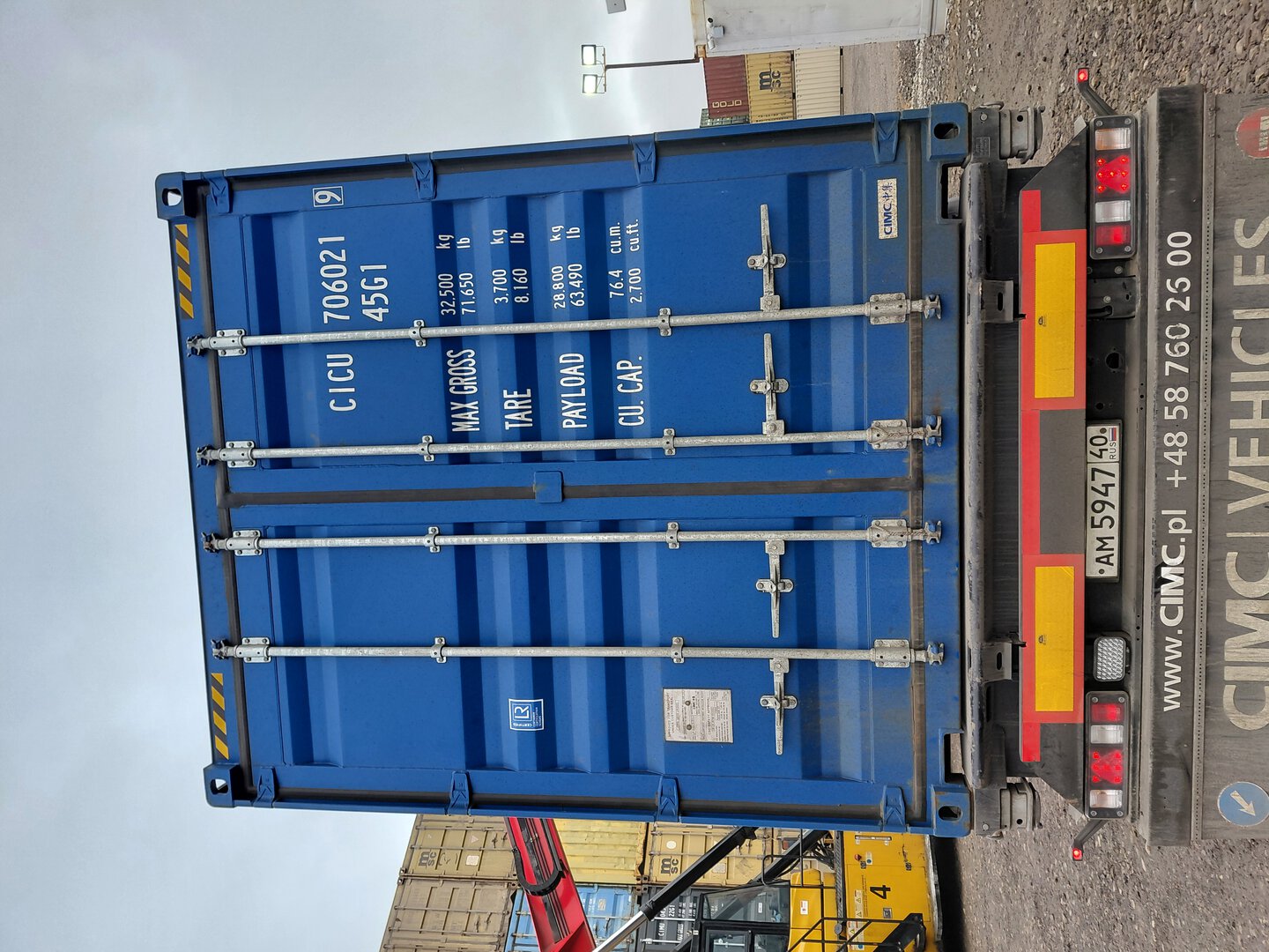 Морской контейнер CICU7060219