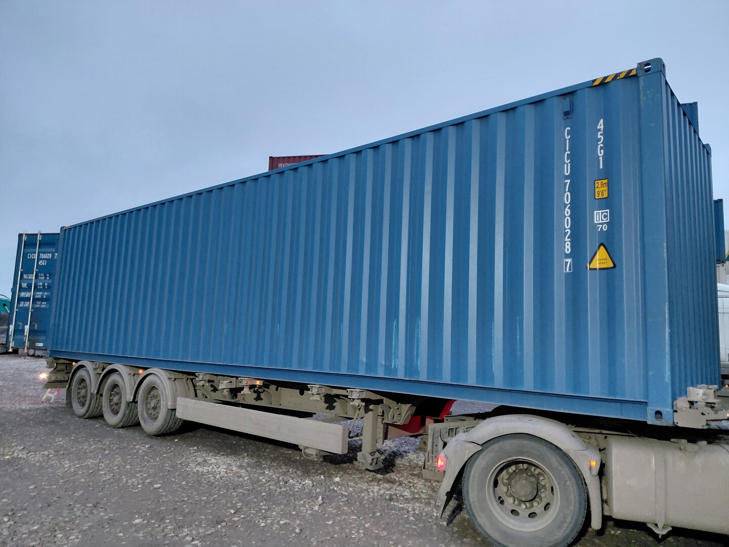 Морской контейнер CICU7060287