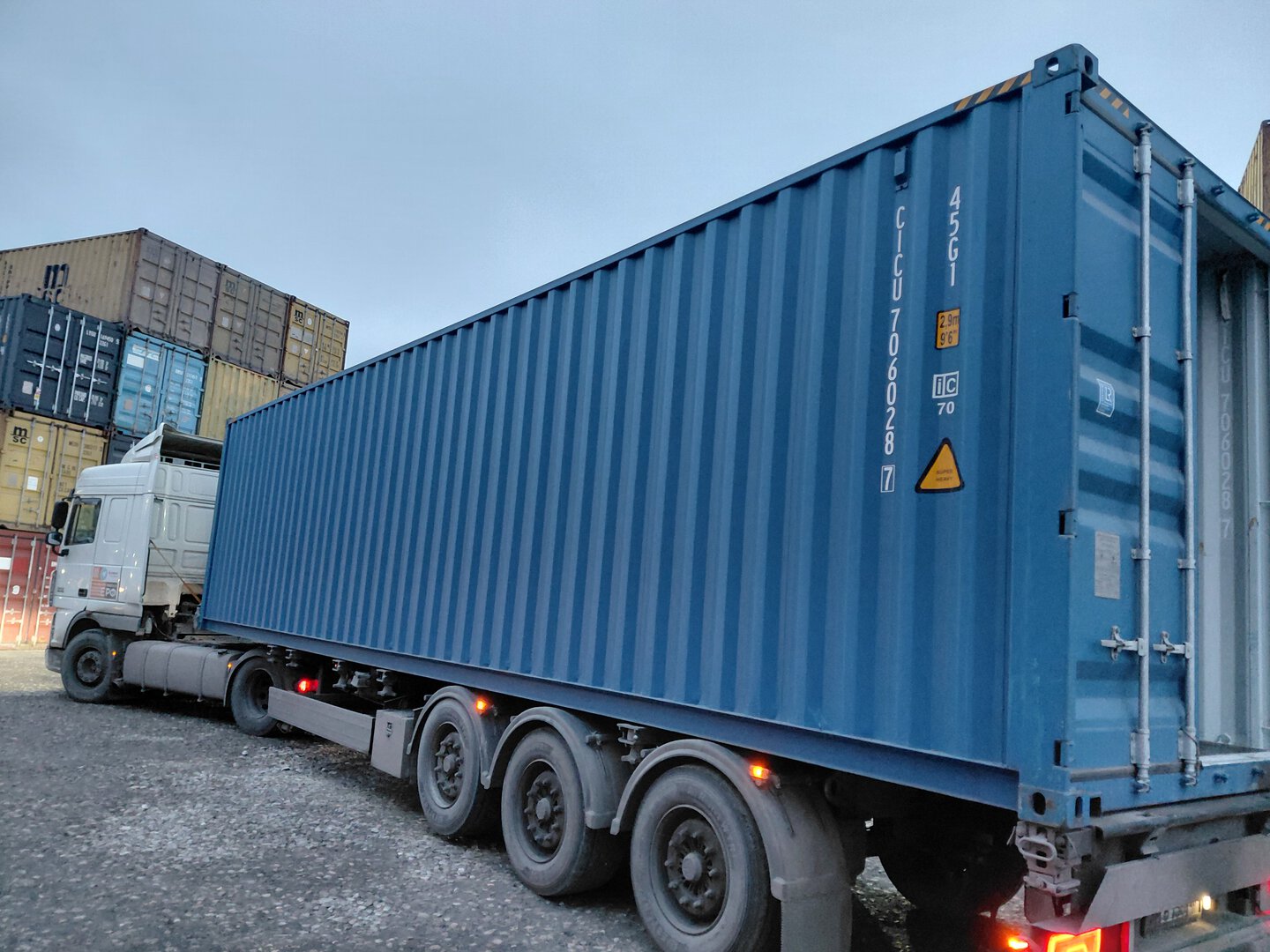 Морской контейнер CICU7060287