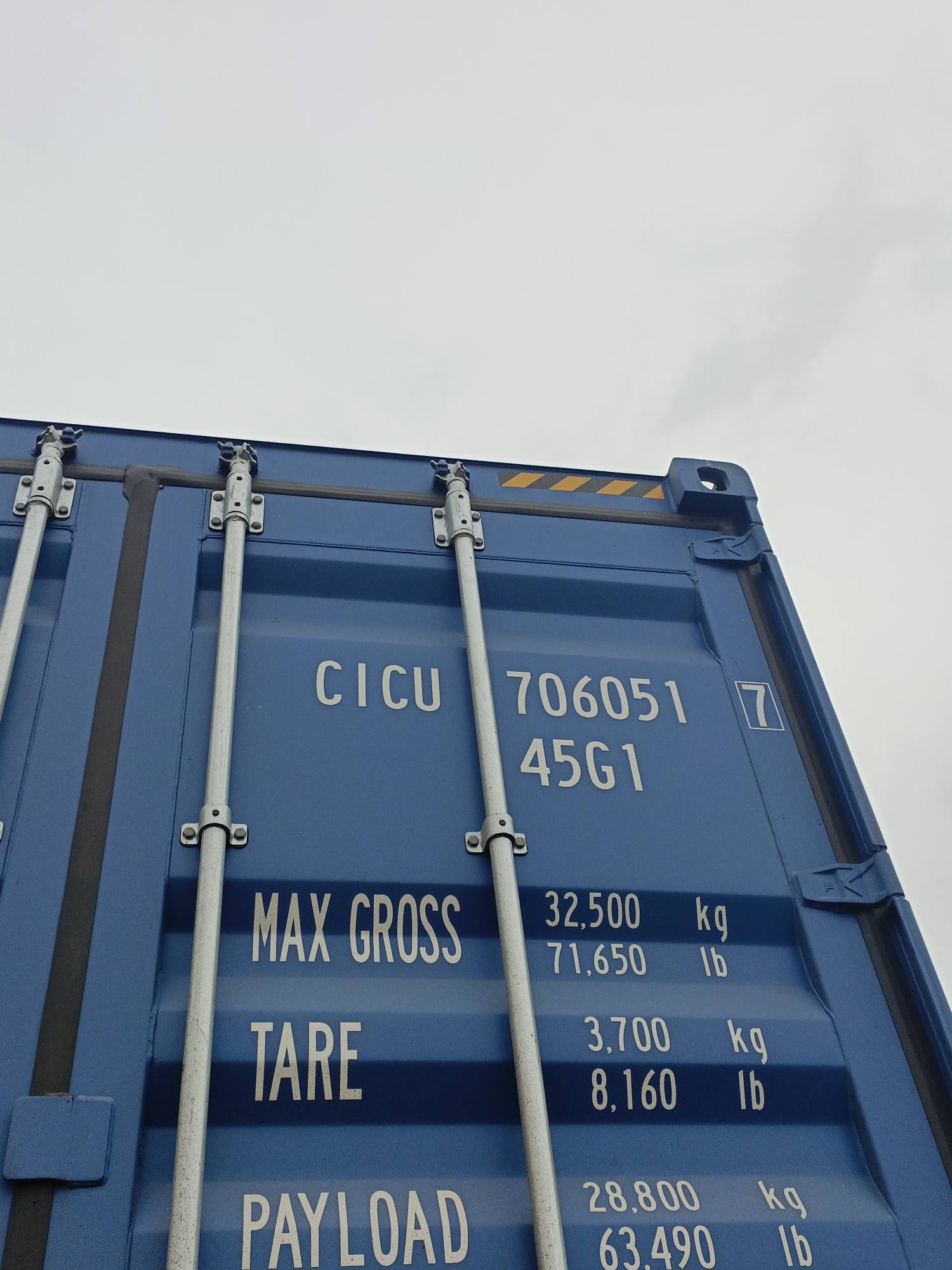 Морской контейнер CICU7060517