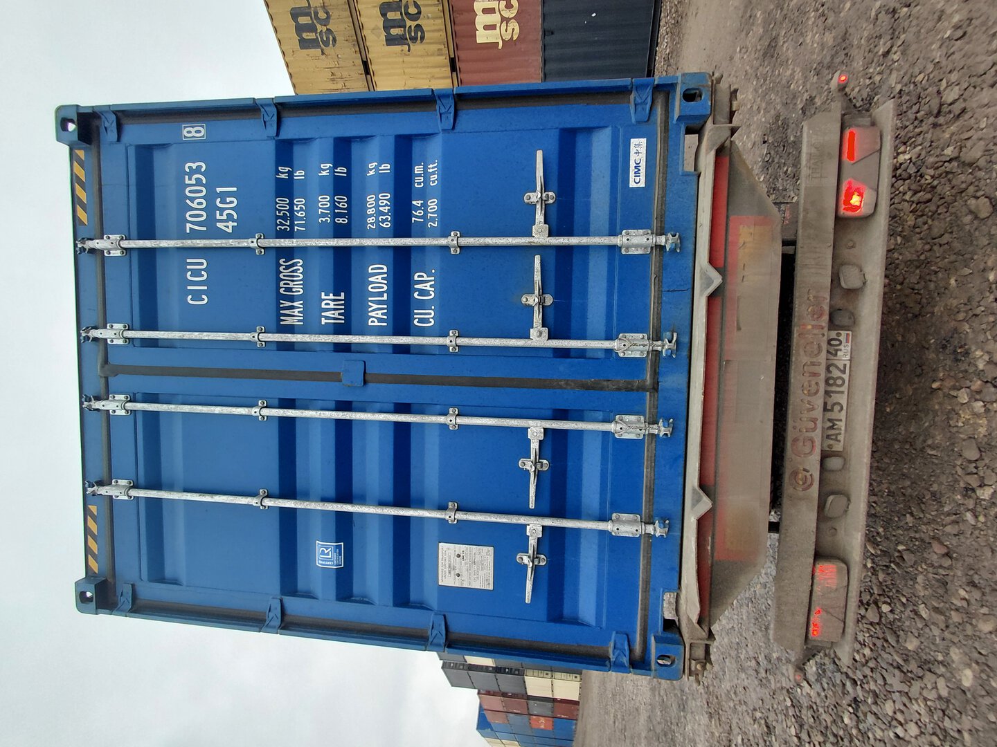 Морской контейнер CICU7060538