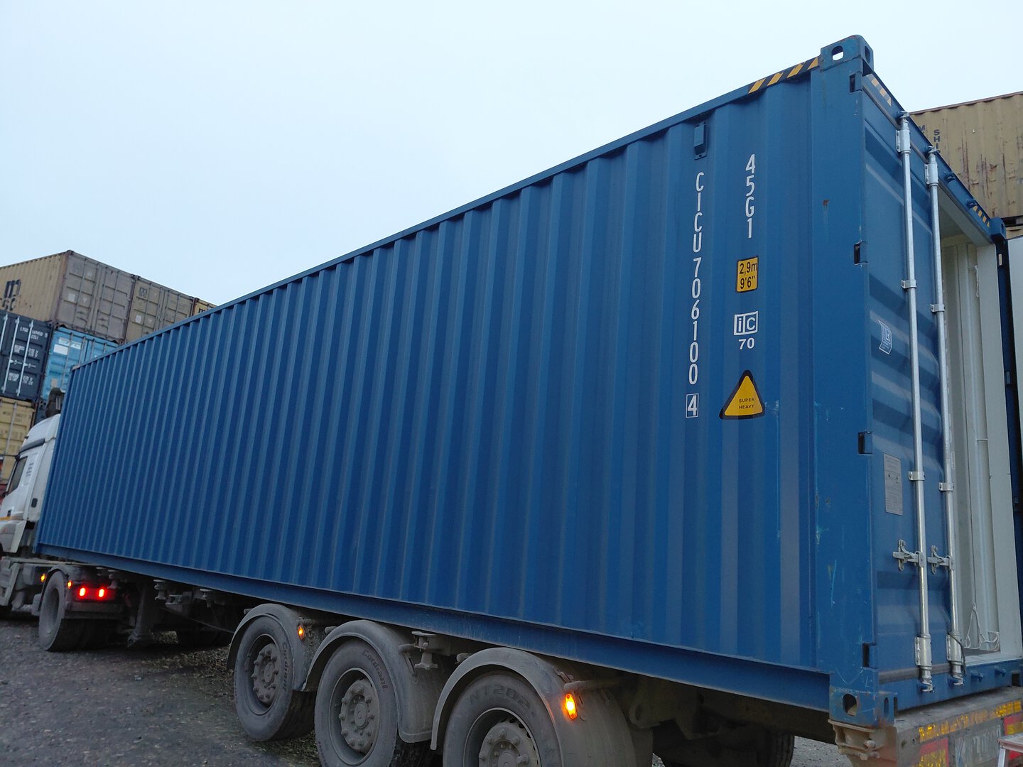 Морской контейнер CICU7061004