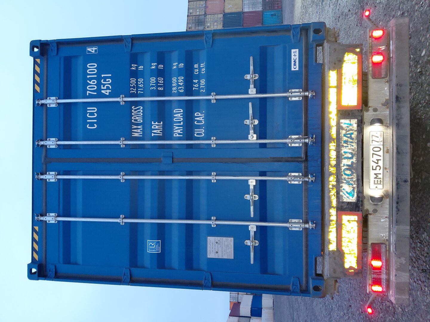 Морской контейнер CICU7061004