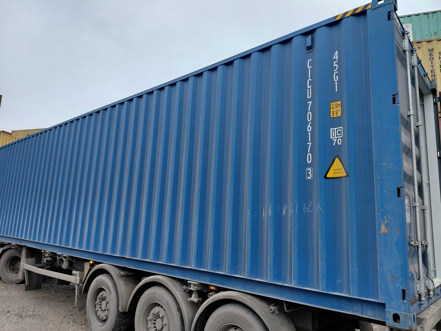 Морской контейнер CICU7061703