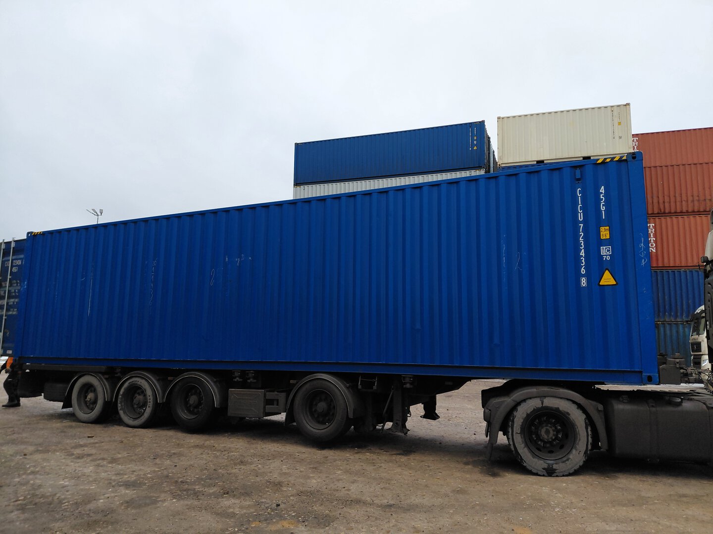 Морской контейнер CICU7234368