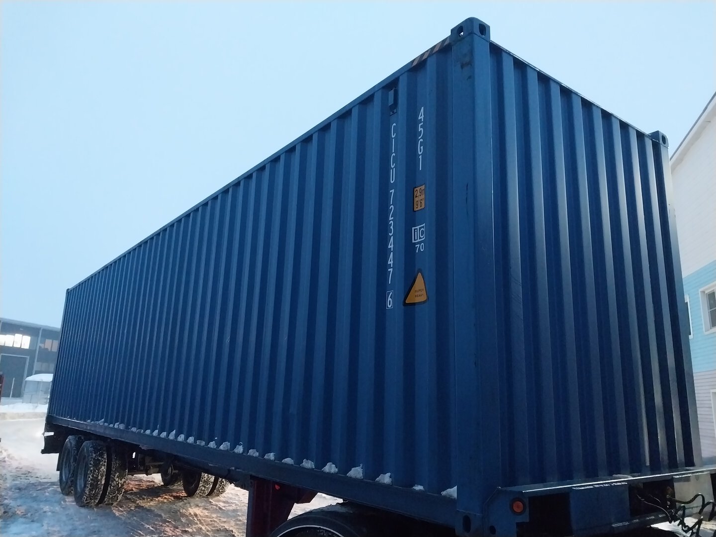 Морской контейнер CICU7234476
