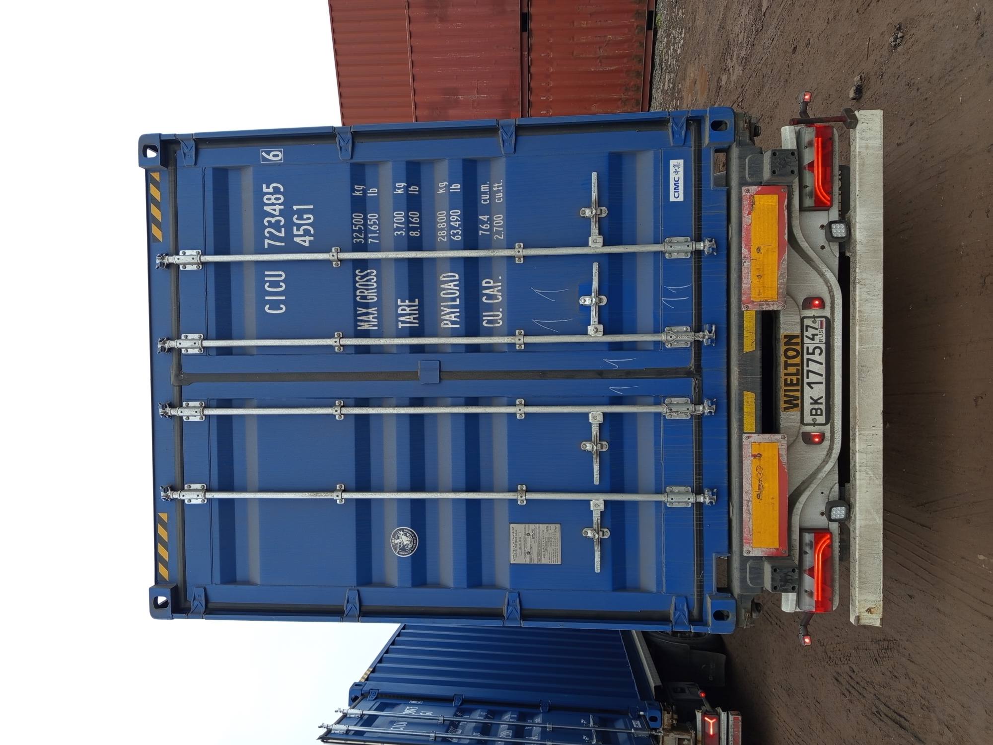 Морской контейнер CICU7234856