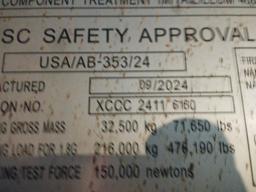 Морской контейнер CICU7235390