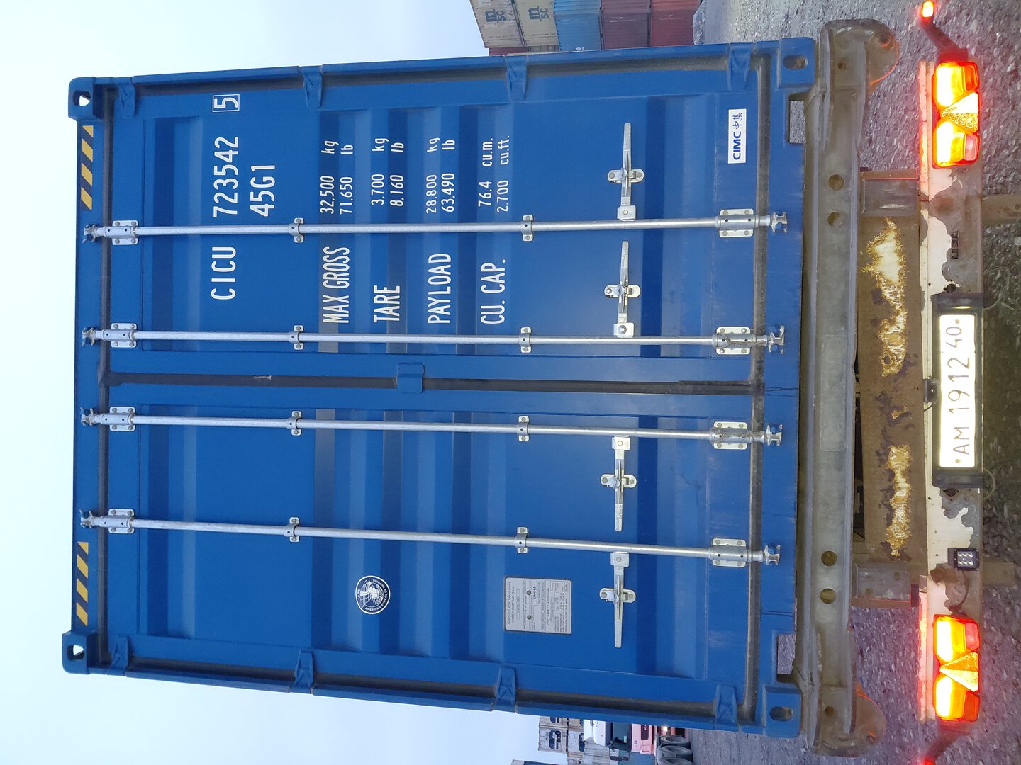 Морской контейнер CICU7235425