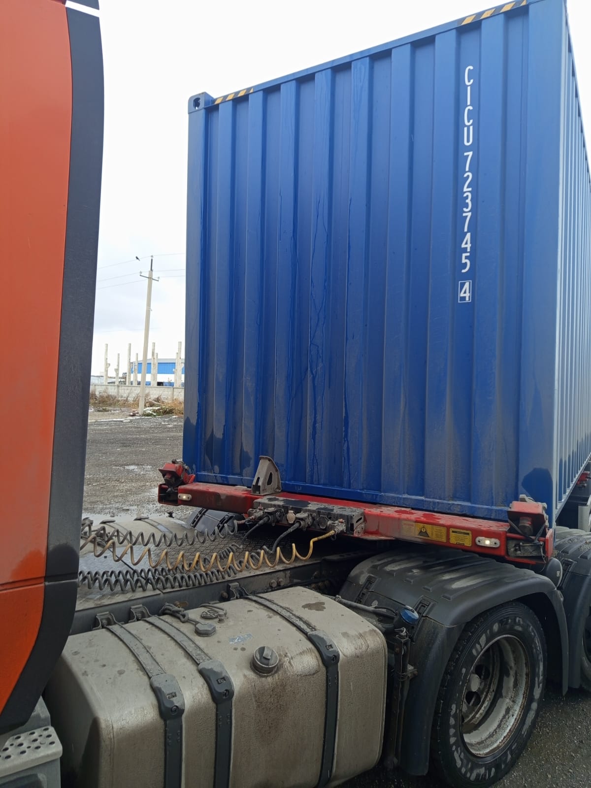 Морской контейнер CICU7237454