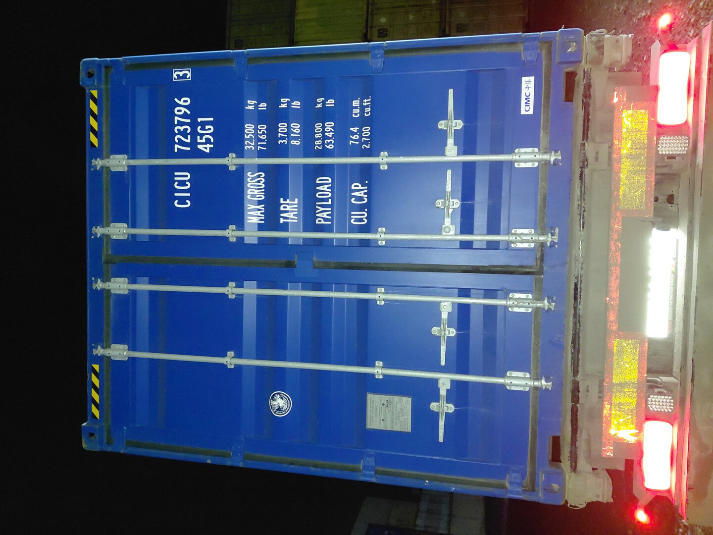 Морской контейнер CICU7237963