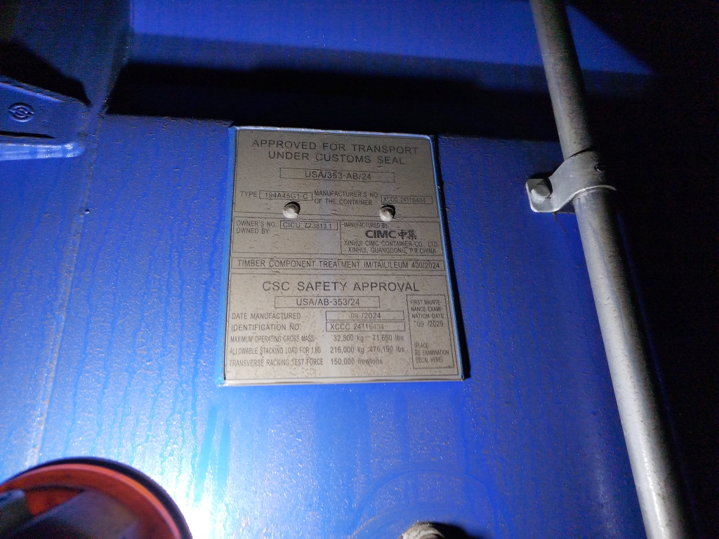 Морской контейнер CICU7238131