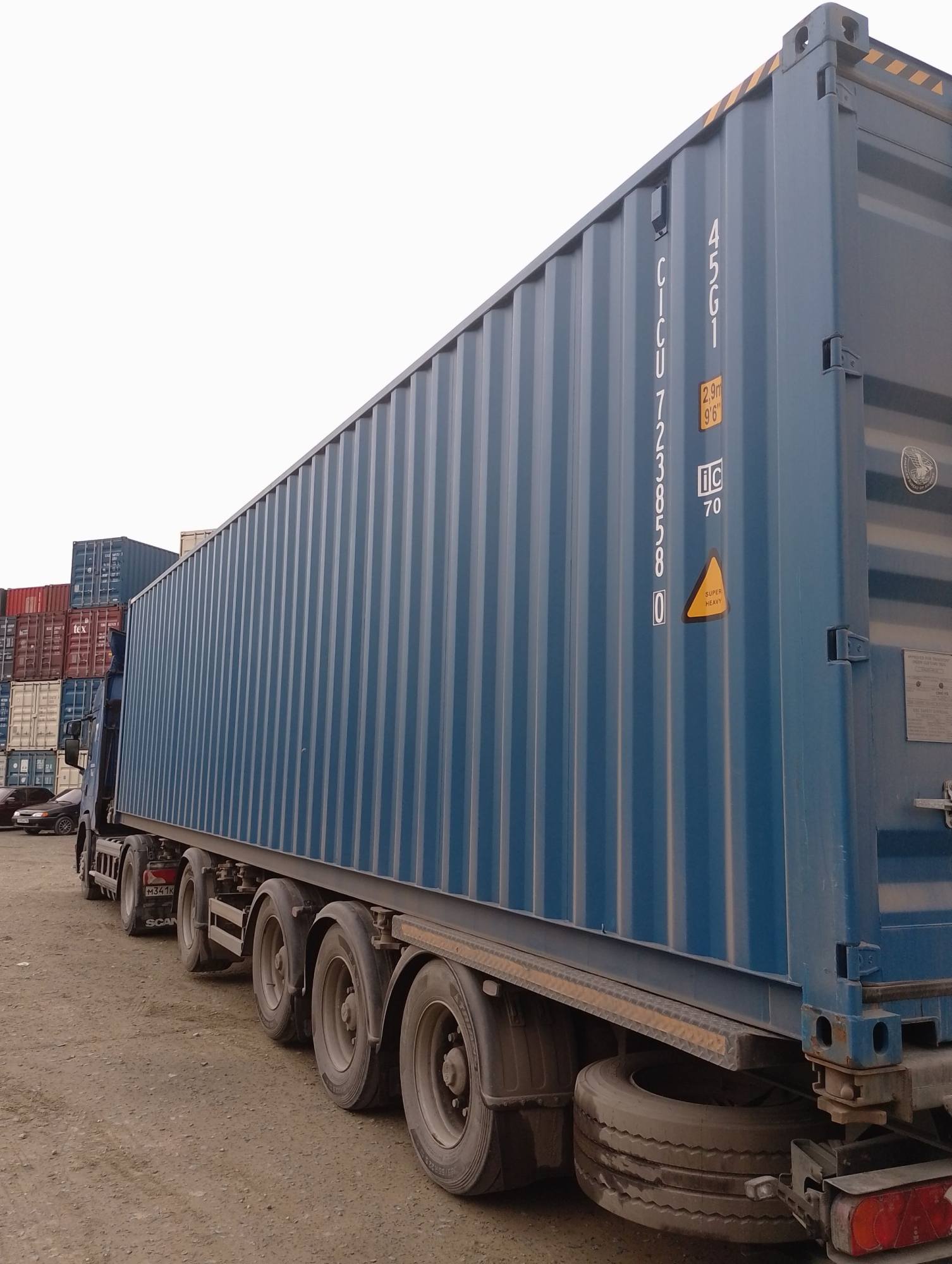 Морской контейнер CICU7238580