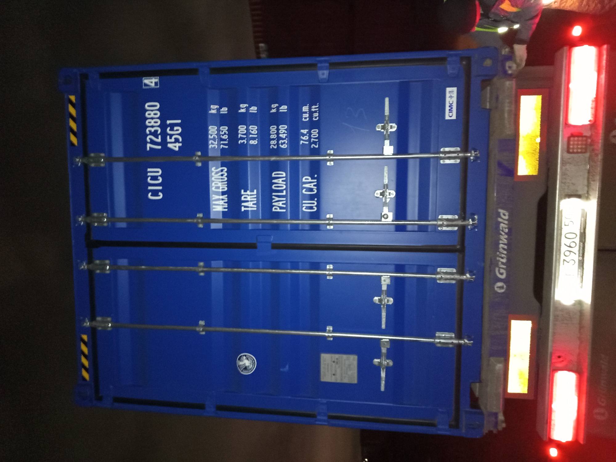 Морской контейнер CICU7238804