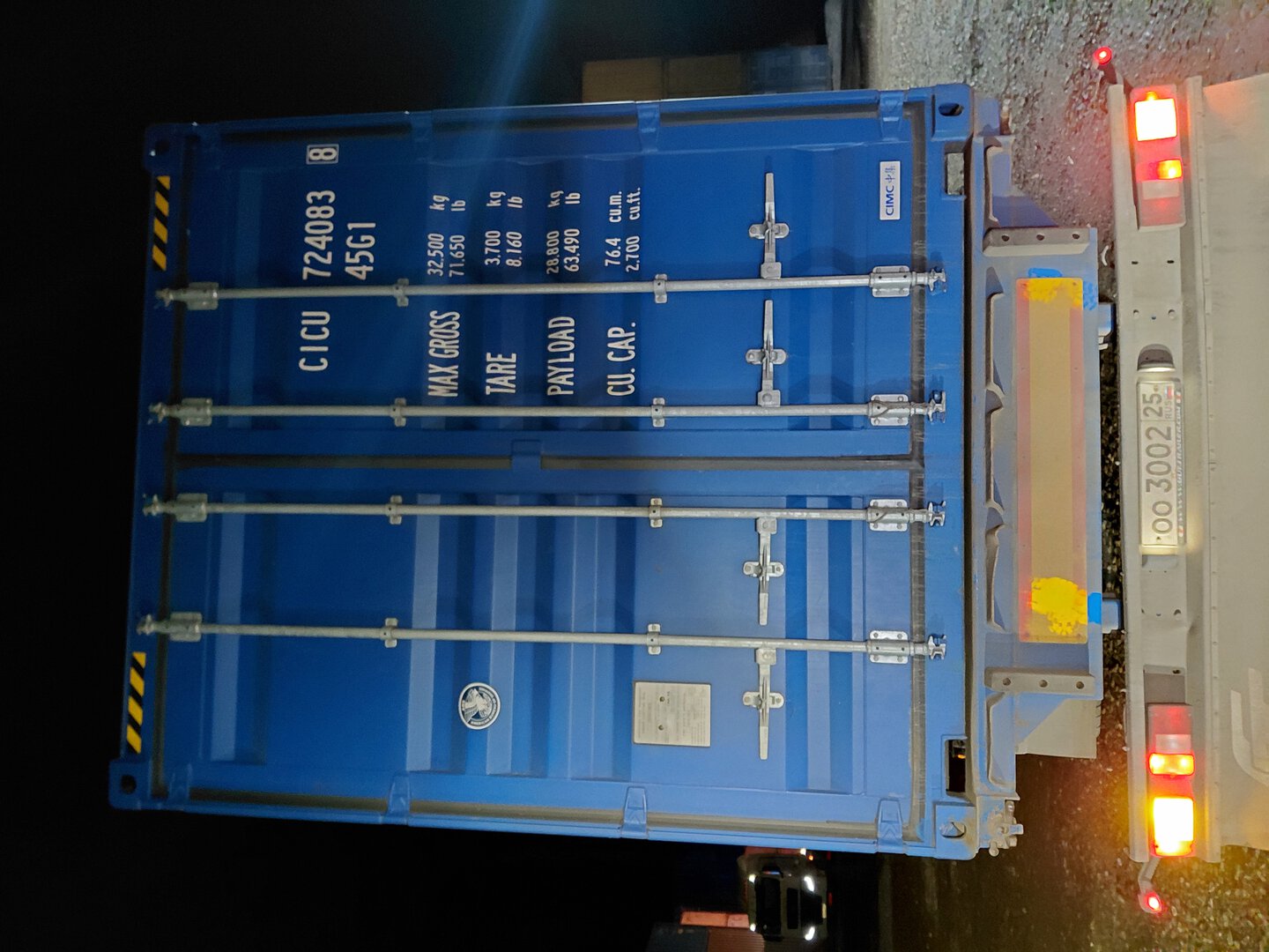 Морской контейнер CICU7240838