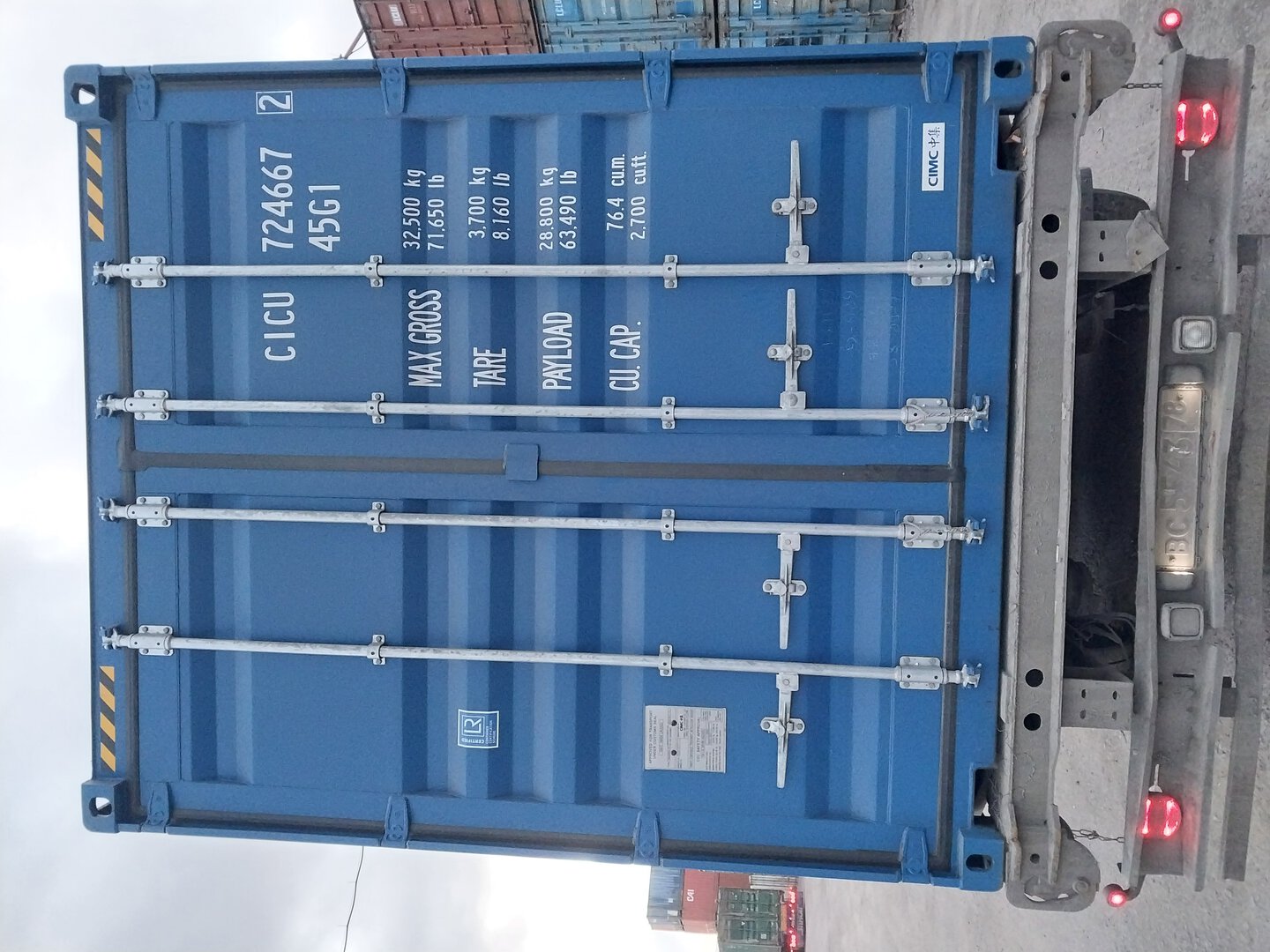 Морской контейнер CICU7246672