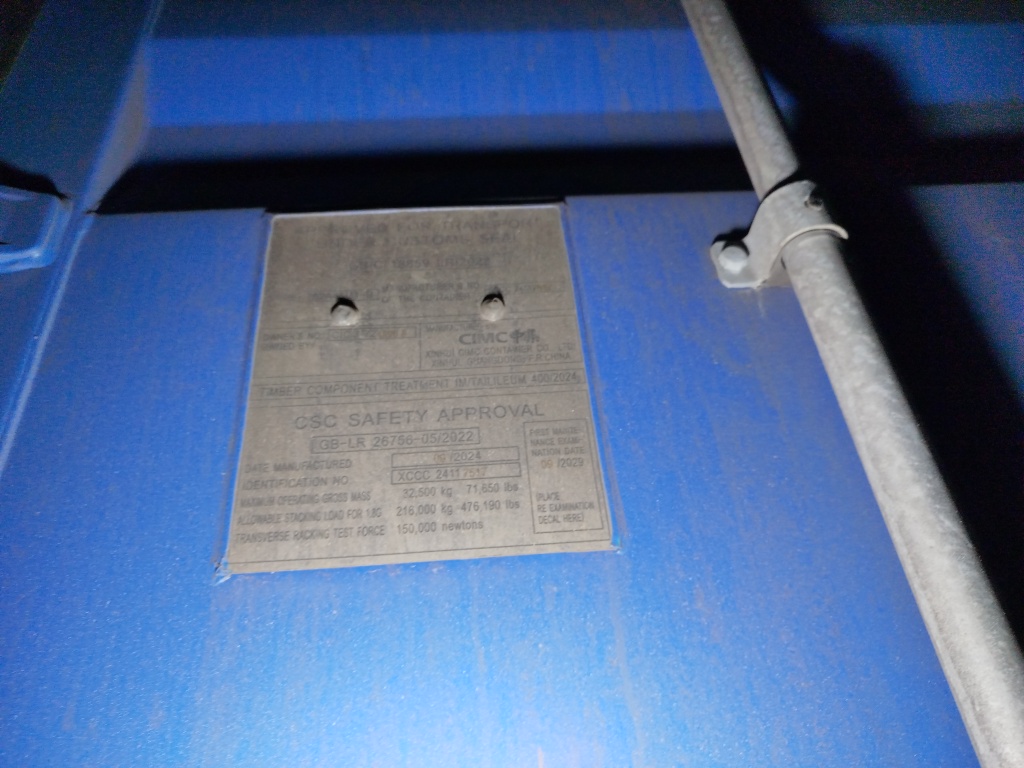 Морской контейнер CICU7248968