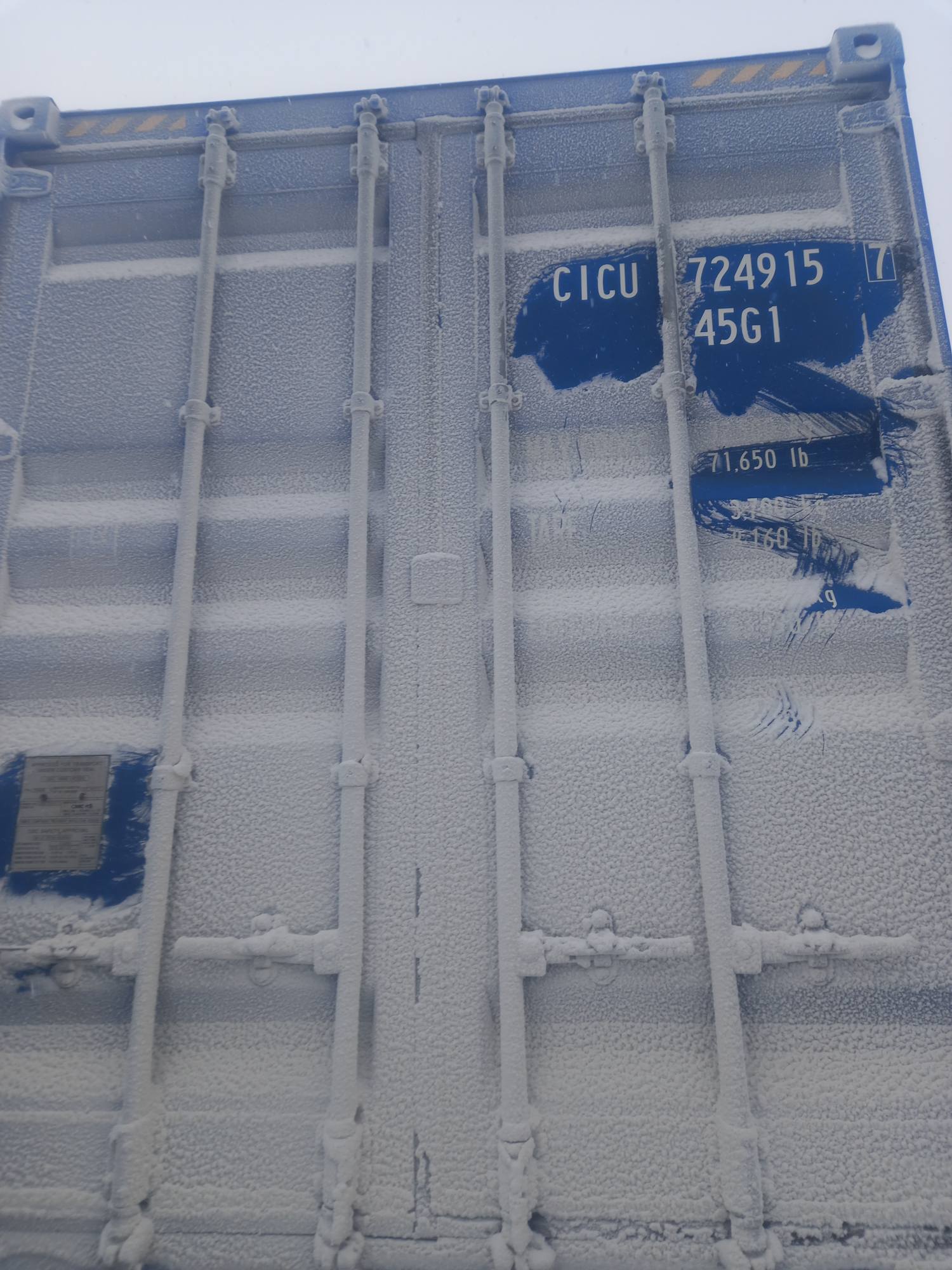 Морской контейнер CICU7249157