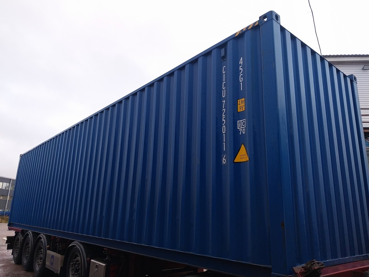 Морской контейнер CICU7250116