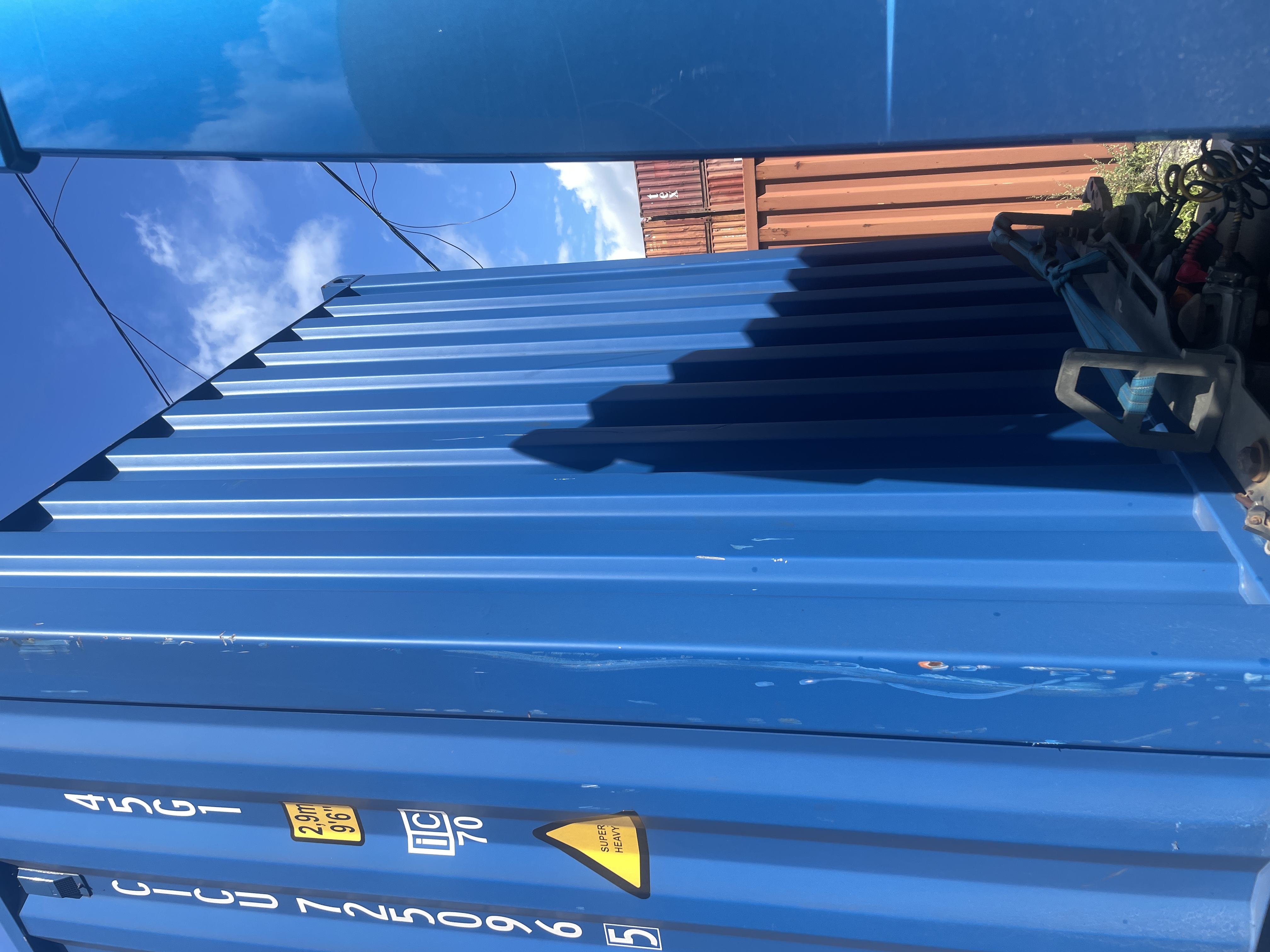 Морской контейнер CICU7250965