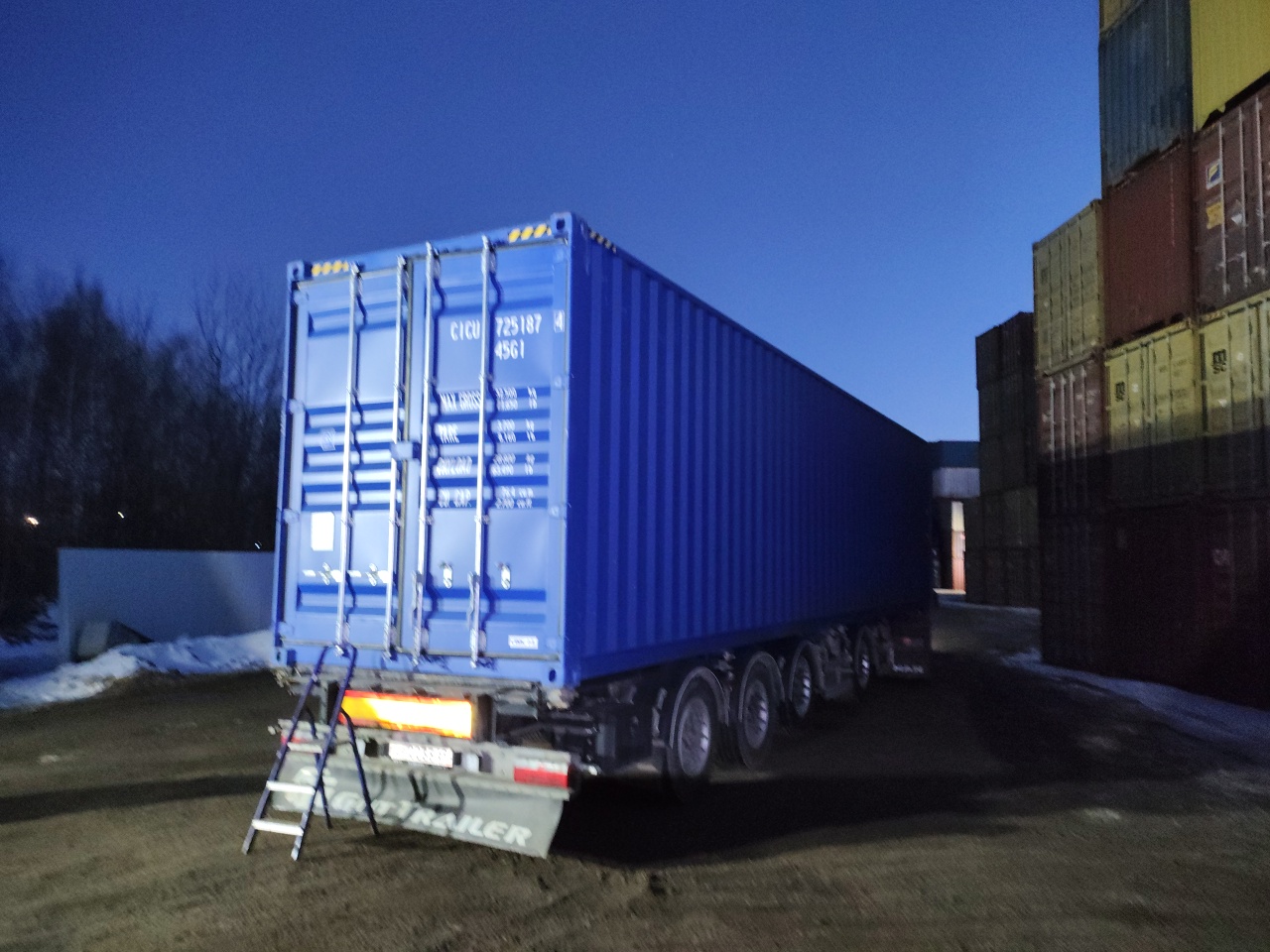 Морской контейнер CICU7251874