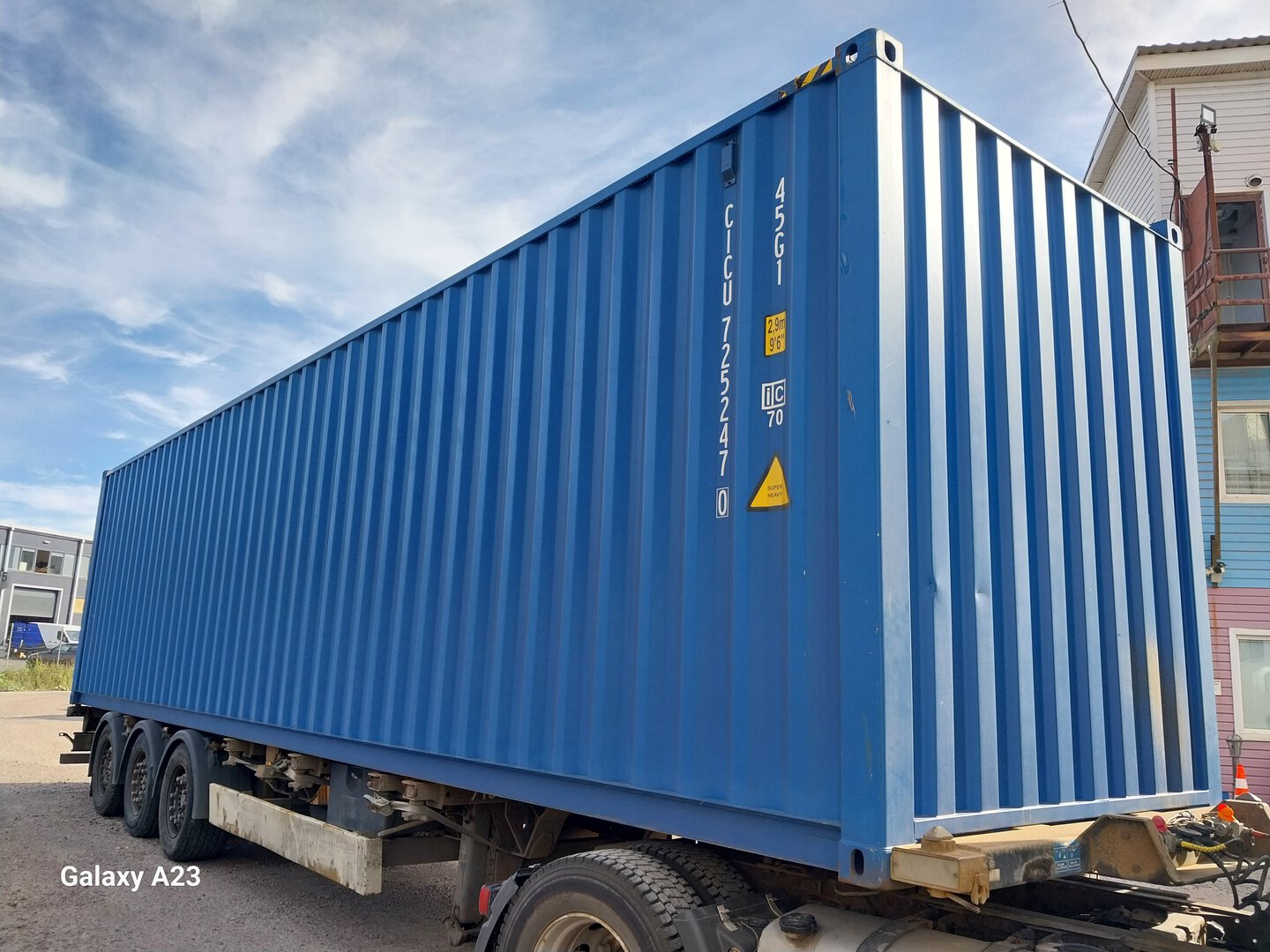 Морской контейнер CICU7252470