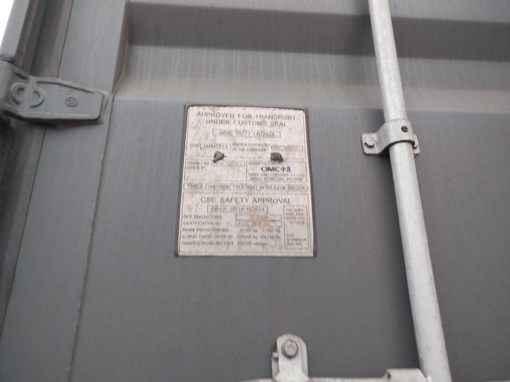 Морской контейнер CICU7257743