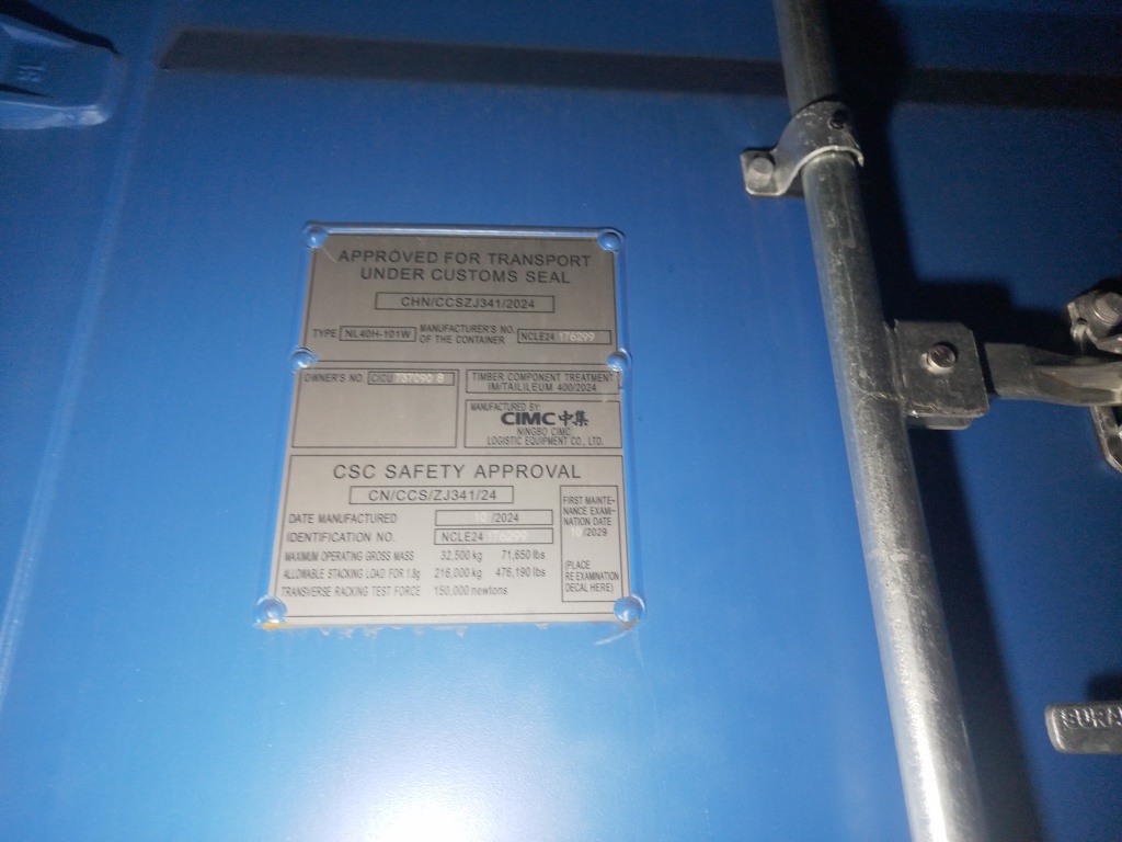 Морской контейнер CICU7370908