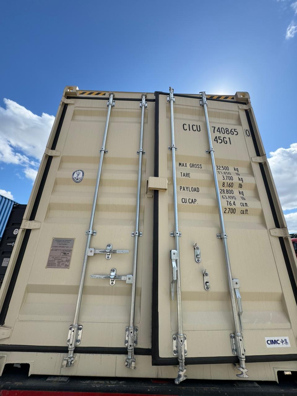 Морской контейнер CICU7408650
