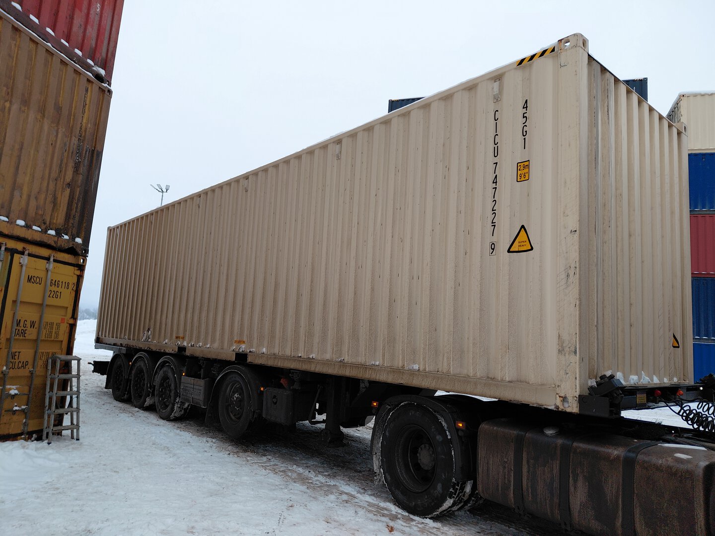 Морской контейнер CICU7472279