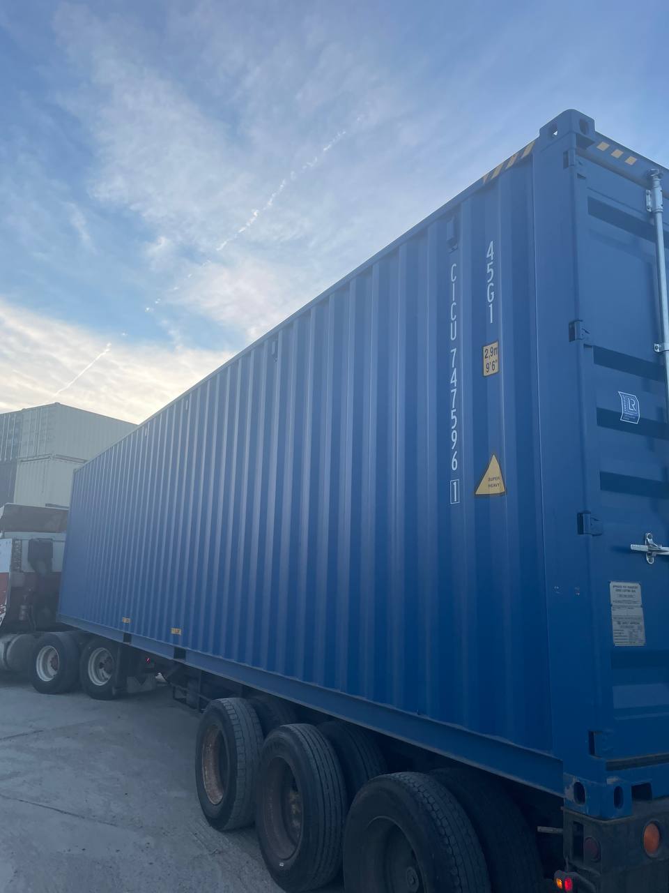 Морской контейнер CICU7475961