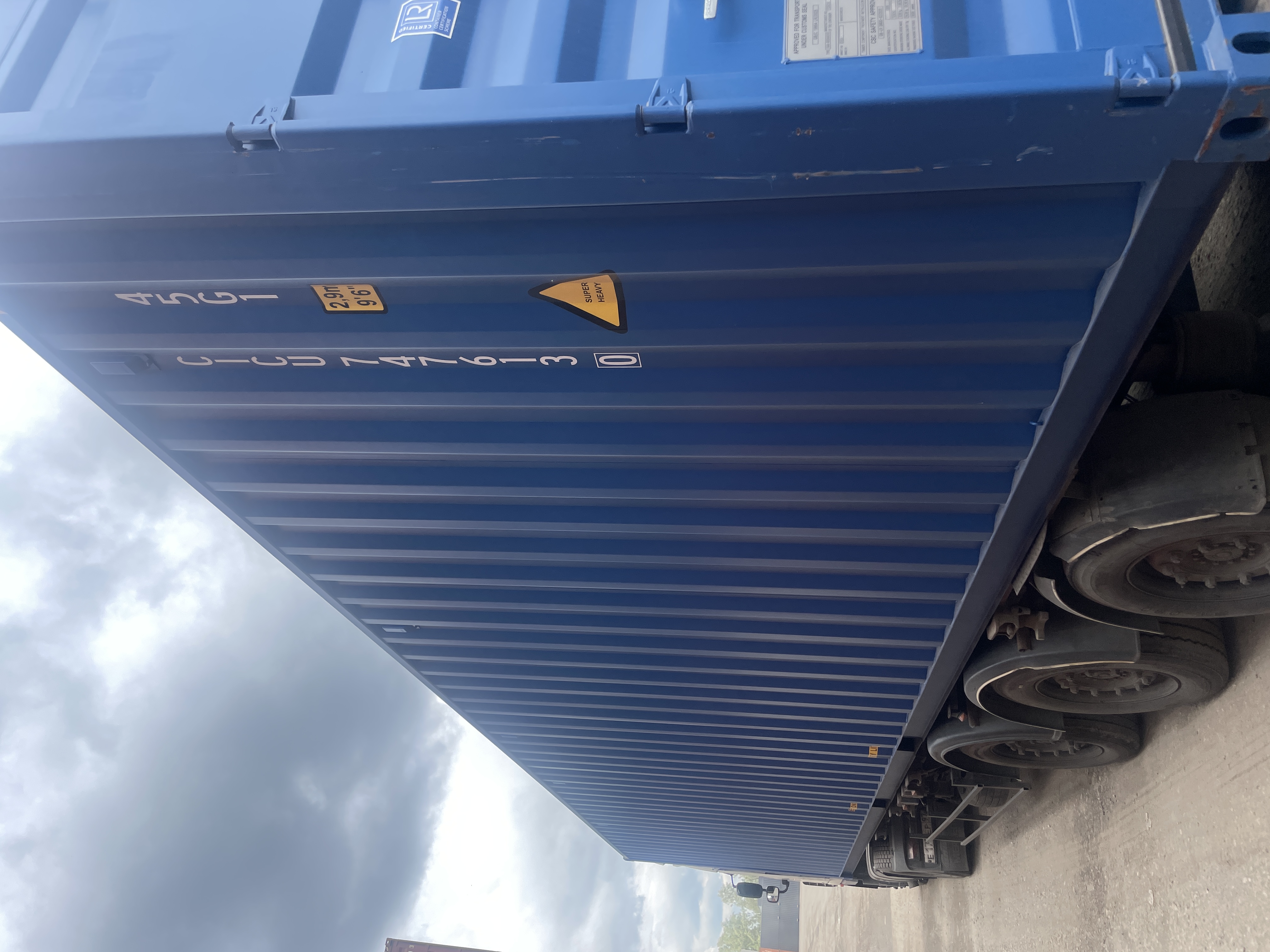 Морской контейнер CICU7476130