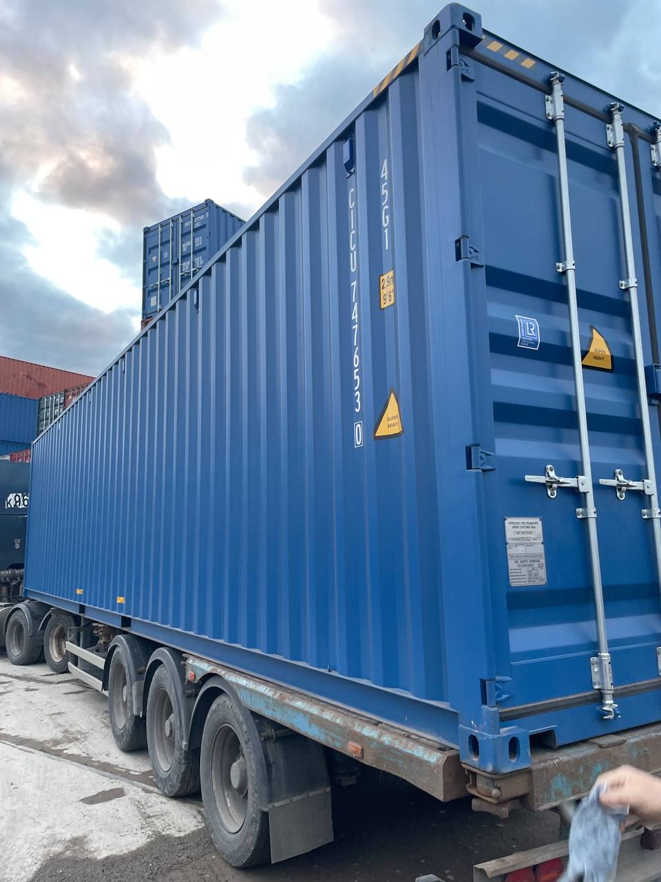 Морской контейнер CICU7476530