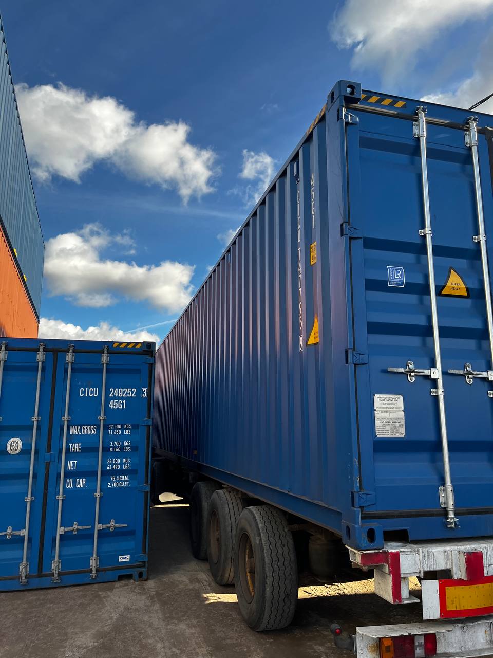 Морской контейнер CICU7477959