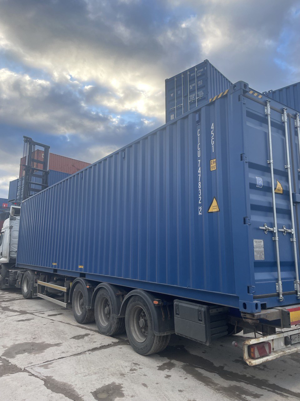 Морской контейнер CICU7478322