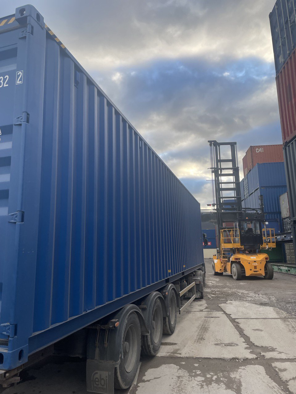 Морской контейнер CICU7478322