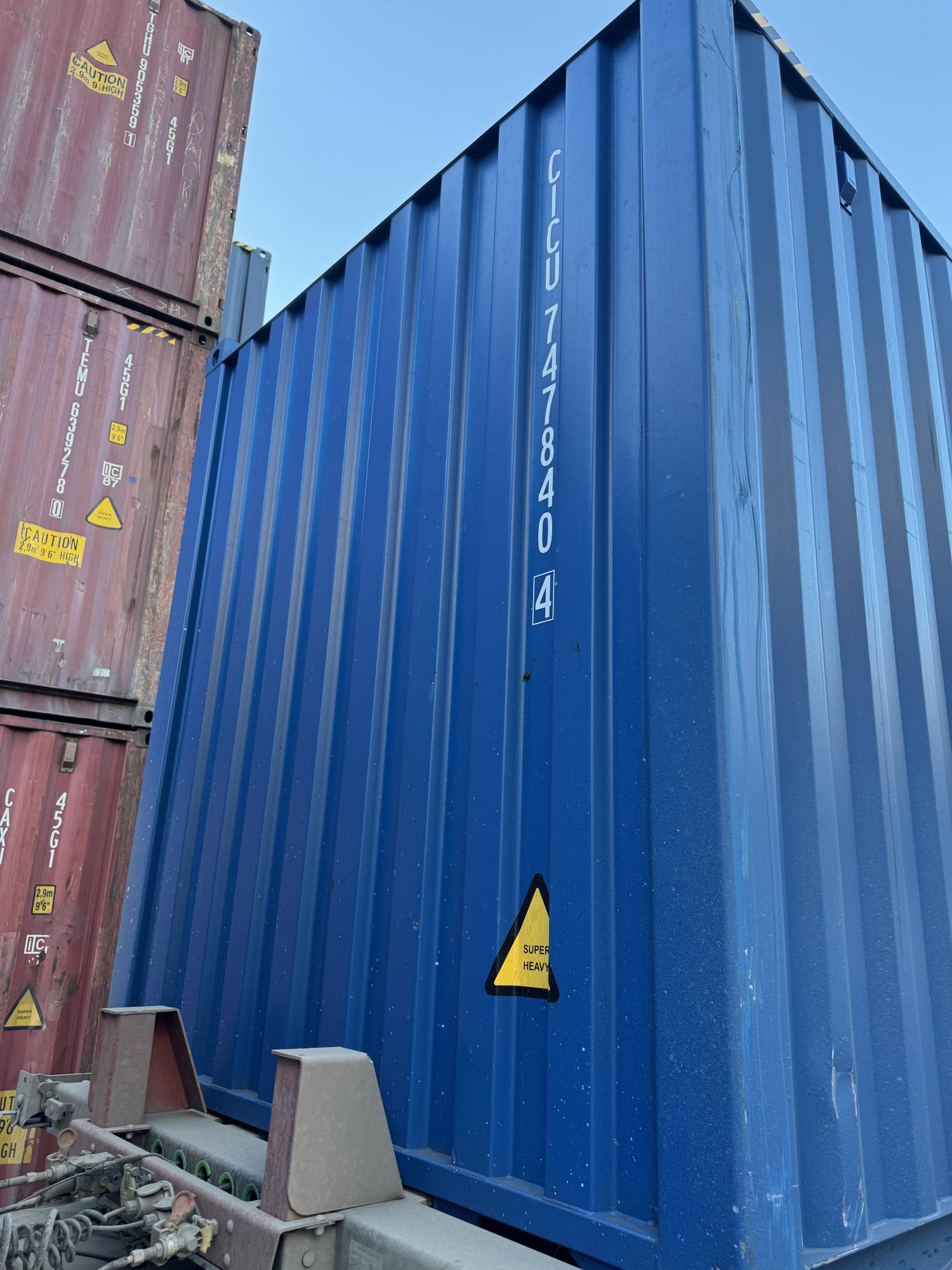 Морской контейнер CICU7478404