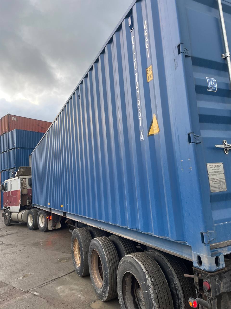 Морской контейнер CICU7479376