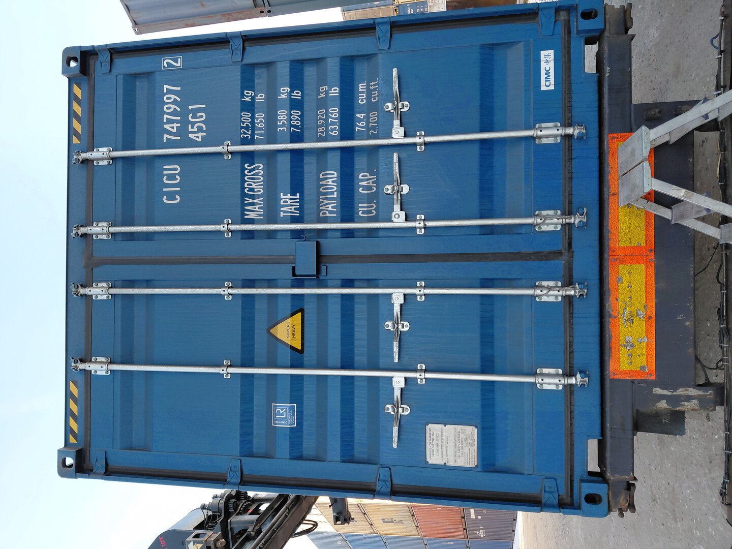Морской контейнер CICU7479972