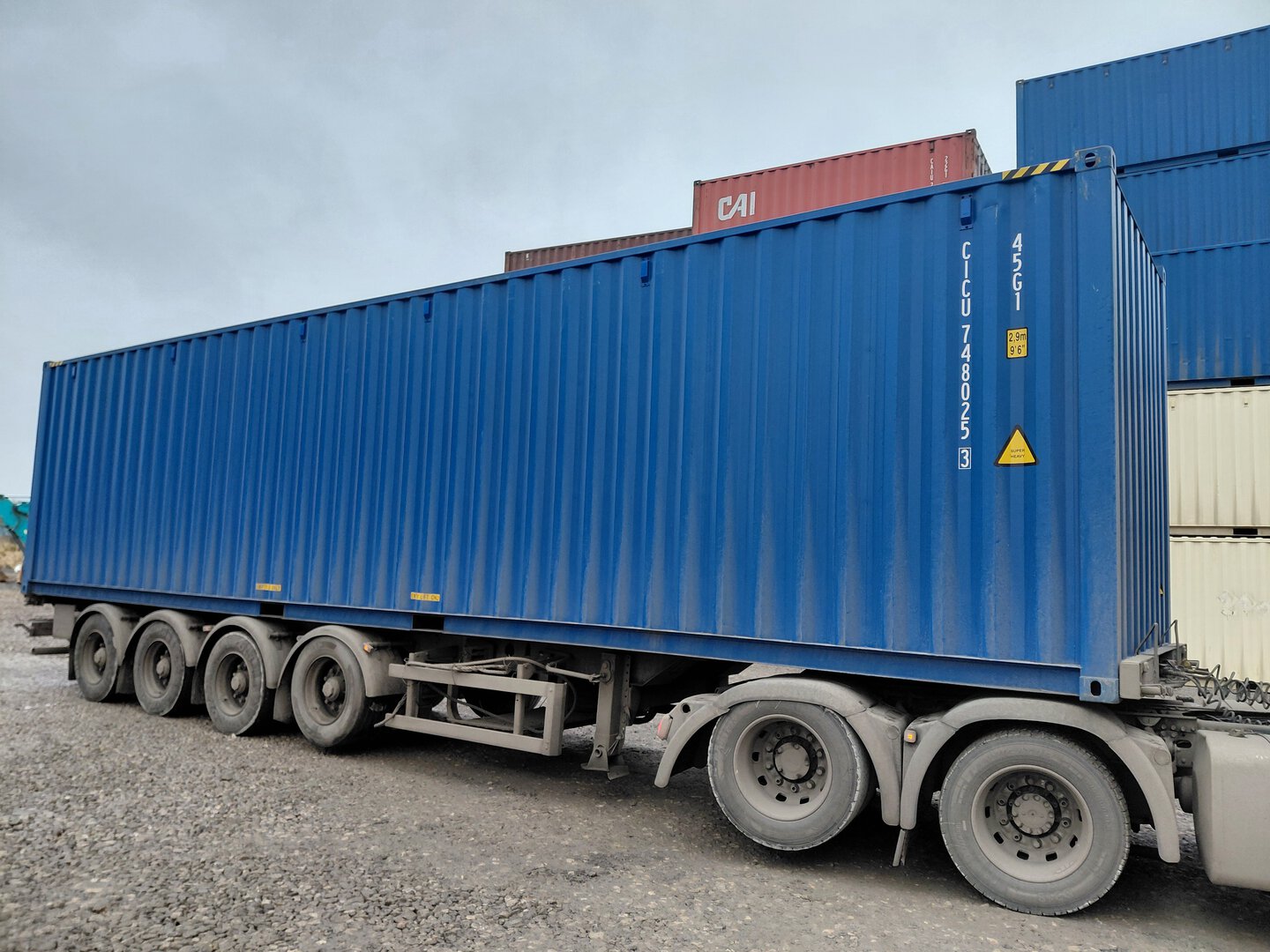 Морской контейнер CICU7480253