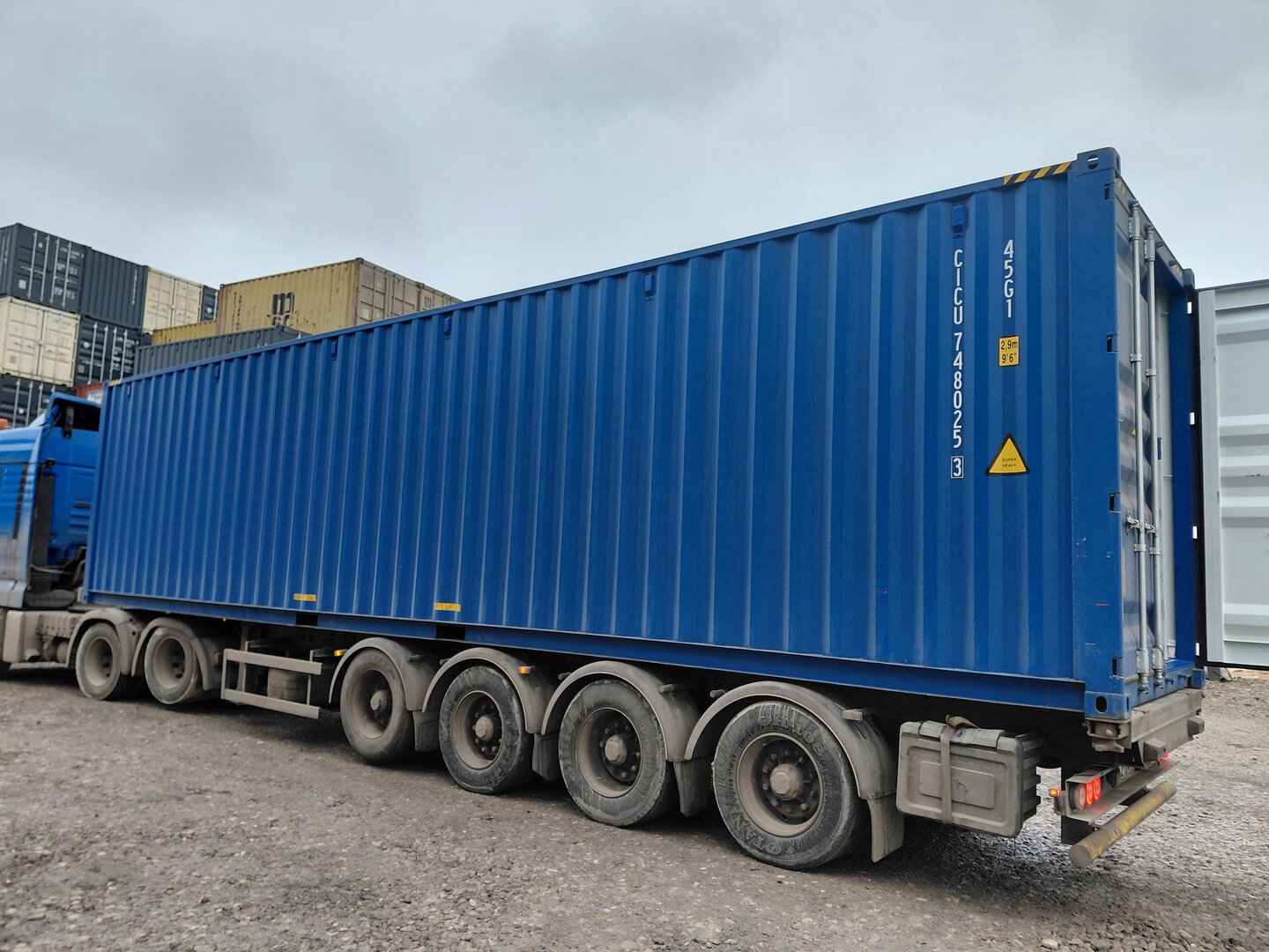 Морской контейнер CICU7480253